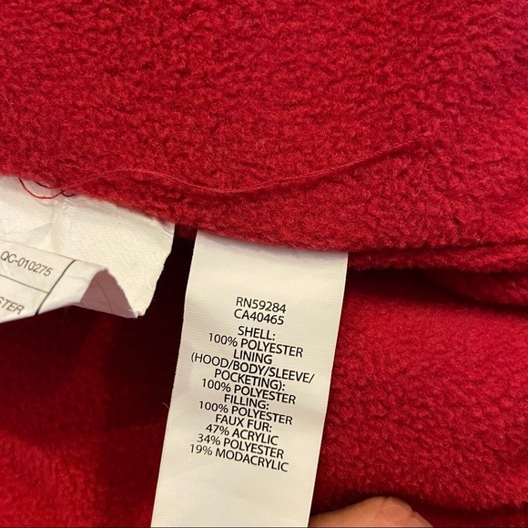 Children' Place Girl Puffy Winter Jacket - Size L (10-12) - Picture 9 of 10